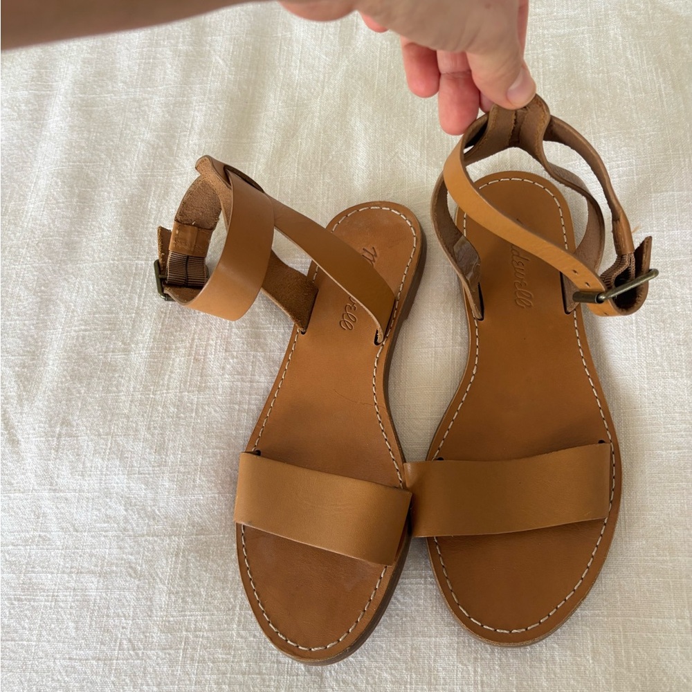 Madewell womens size 6 brown ankle sandal